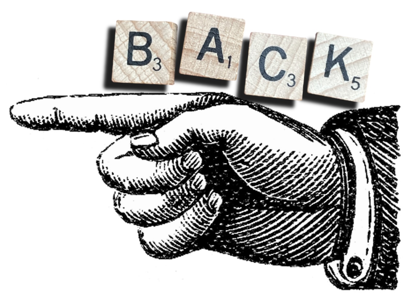 back